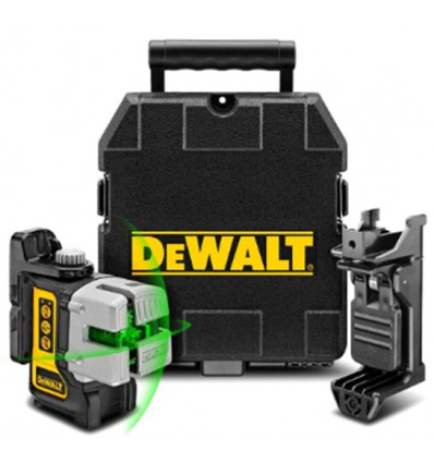 NIVEL LASER AUTONIVELANTE MULTILINEA DW089CG-XJ LUZ VERDE - DEWALT
