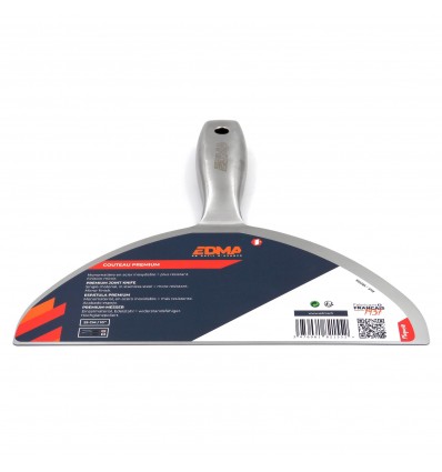 ESPÁTULA PREMIUM MONOMATERIAL (ACERO INOX.) HOJA RIGIDA DE 15 CM - EDMA