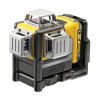 NIVEL LASER AUTONIVELANTE DeWALT DE 3 LÍNEAS DE 360º CON BATERIA - LUZ VERDE