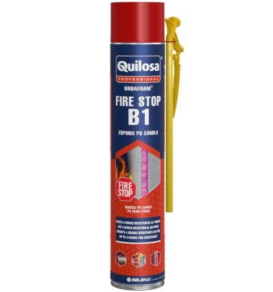 ESPUMA ORBAFOAM FIRE-STOP B1 (APLICACION CANULA) - GRIS 750ML - QUILOSA