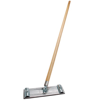 LIJADORA MANUAL DE ALUM. DE 22,86 x 8,9 CM + MANGO DE MADERA 102 CM - ADVANCE