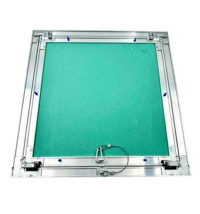 TRAMPILLA DE ALUMINIO + PLACA 12,5 MM DE 200 X 200 MM - MODELO EASY-VIS