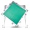 TRAMPILLA DE ALUMINIO + PLACA 12,5 MM DE 500x500 MM - SISTEMA GRAVEDAD (VIS)