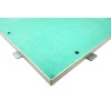 TRAMPILLA DE ALUMINIO + PLACA 12,5 MM DE 200 X 200 MM - MODELO EASY-VIS