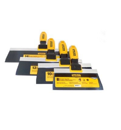 ESPATULA DE ACERO AL CARBONO DE 4" (10,1 CM) PREMIUM - TAPETECH