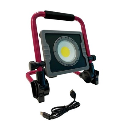 FOCO LED RECARGABLE - 30 W - 3.300 LUMENES - FAHER