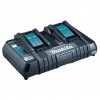 CARGADOR RAPIDO DOBLE PUERTO 18V MODELO DC18RD - MAKITA