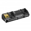 CARGADOR DOBLE XR 10,8V - 14,4V - 18V CARRIL LI-ION - DEWALT