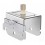 HORQUILLA NIVELADORA PARA PERFIL TC 60 - 1 DISPOSITIVO DE SEGURIDAD