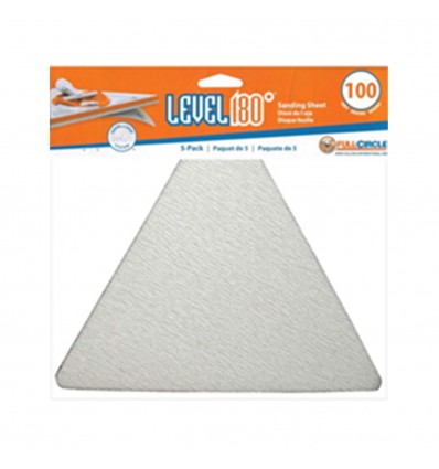 ABRASIVO PARA LIJADORA TRIGON 180° - GRANO 100 (PACK 5 UDS) - FULL CIRCLE