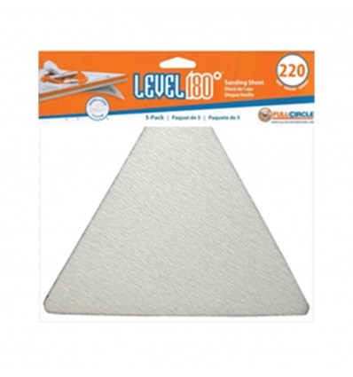 ABRASIVO PARA LIJADORA TRIGON 180° - GRANO 220 (PACK 5 UDS) - FULL CIRCLE