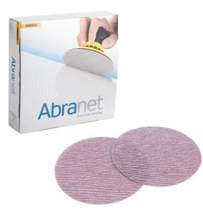 ABRASIVO DE MALLA CON VELCRO Ø 225 MM ABRANET - GR. 100 (PAQ. 25 UDS) - MIRKA